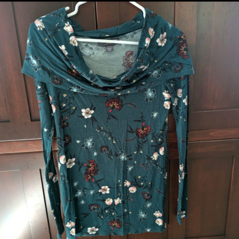 Long sleeve maternity comfy blouse